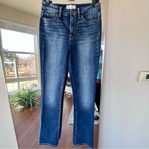 BKE “Parker Universal Fit High Rise Tailored Bootcut” Jean. Size 27x33.5” NWOT